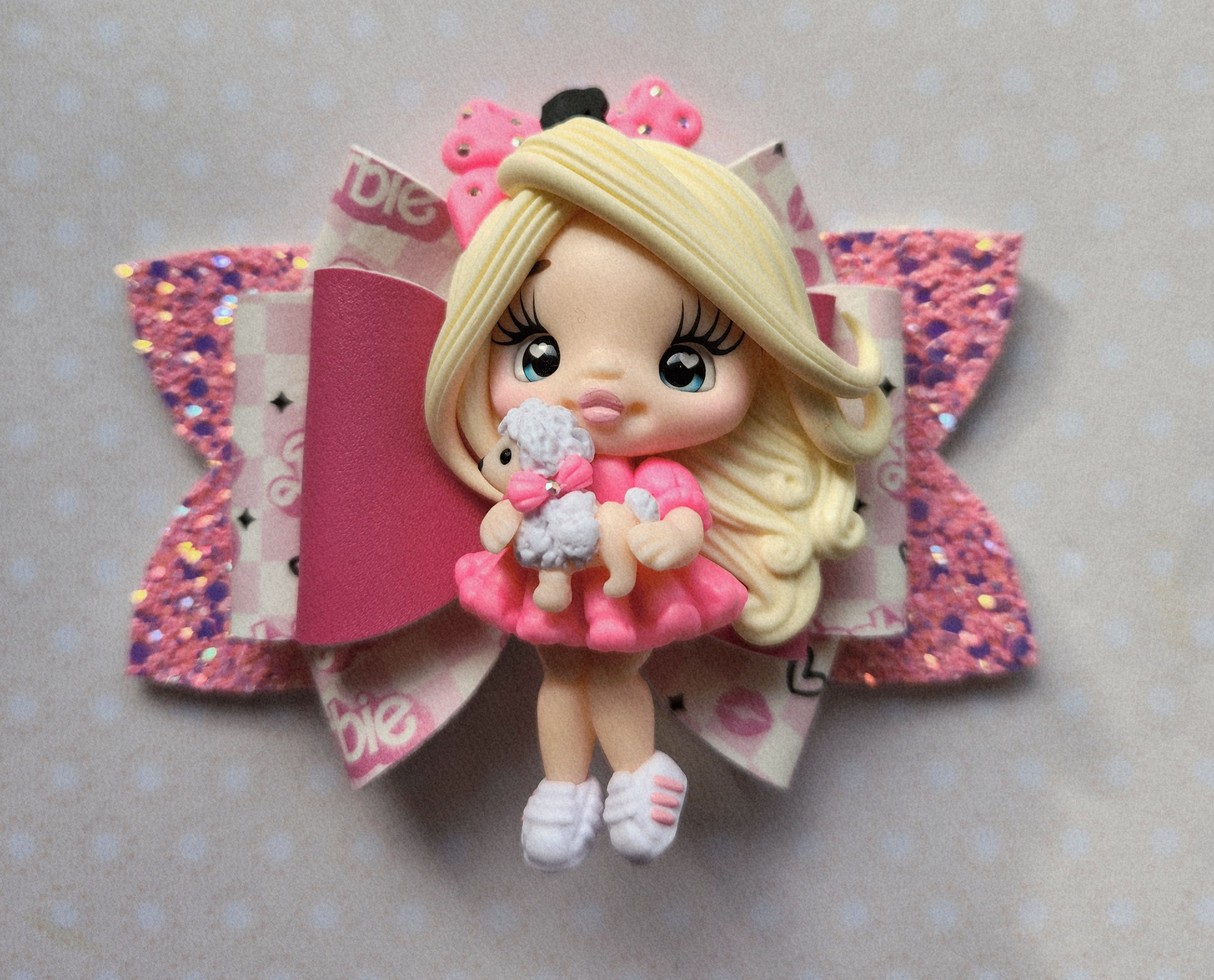 Hot Girl - Clay Hair Bow