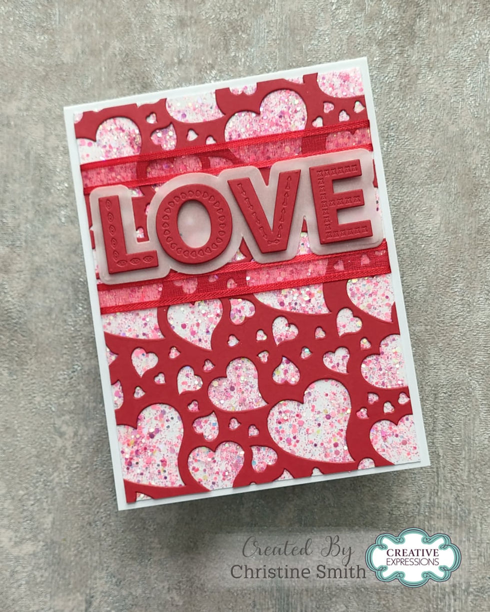 Thumbnail: LOVE – Craft Dies by Sue Wilson - Creative Expressions