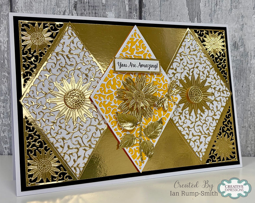 Thumbnail: Sunflower Diamonds Die Set - The Diamond Collection By Jamie Rodgers Crafts - Craftmania Stock Photo 7