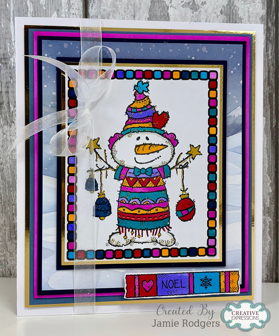 Thumbnail: Woodware Chains and Borders Craft Die Set By Françoise Read