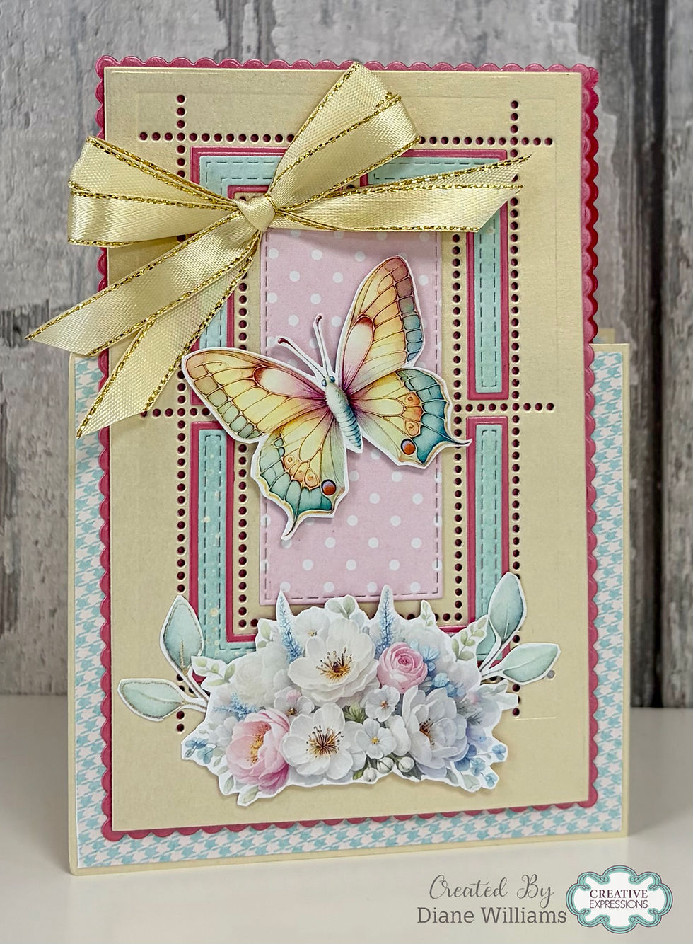 Thumbnail: Postage Stamp Sheet Rectangle with Rectangle Dies - Cardzz By Crealies