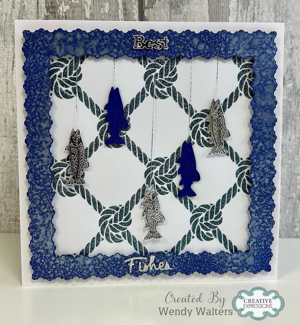 Thumbnail: Best Fishes – Craft Dies by Sue Wilson