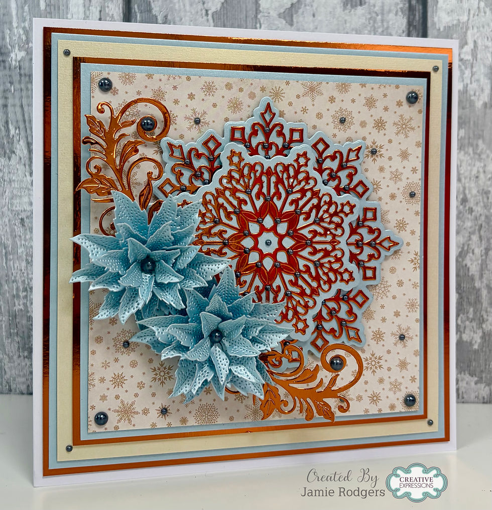 Thumbnail: Timeless Winter Snowflakes Craft Dies by Sue Wilson