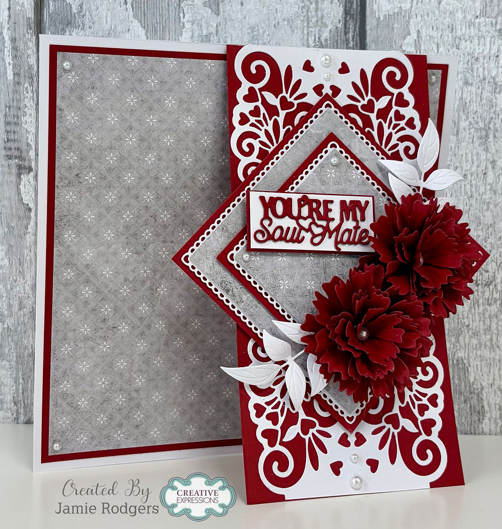 Thumbnail: Cherished Moments 8" x 8" Paper Pad – Wedding Collection By Jamie Rodgers Crafts