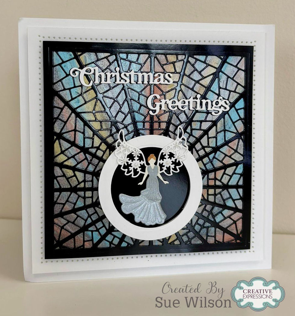 Thumbnail: Pierced Square Frames - Crafts Dies by Sue Wilson