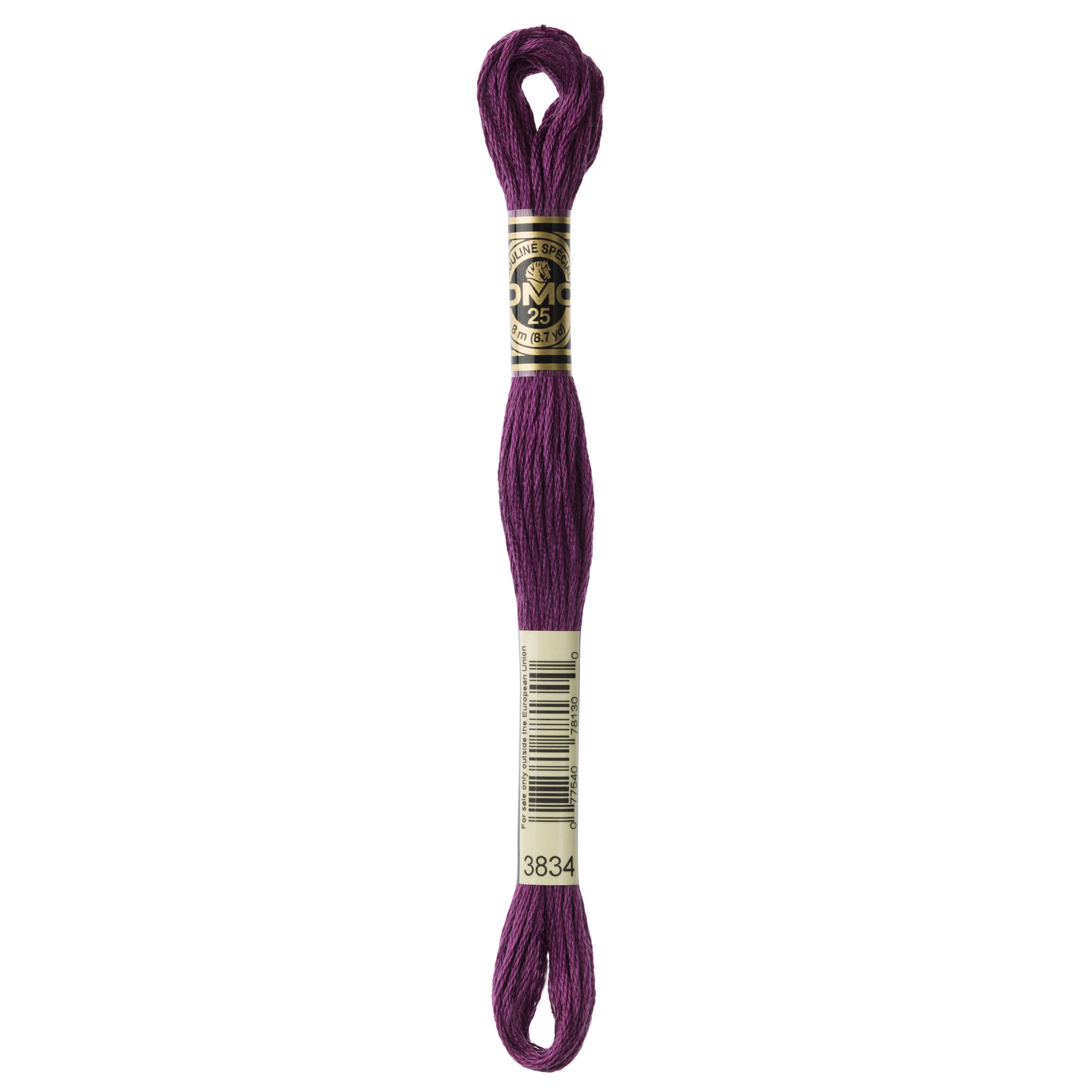 DMC3834 Mouliné Stranded Cotton Embroidery Floss - Craftmania Stock Photo 1