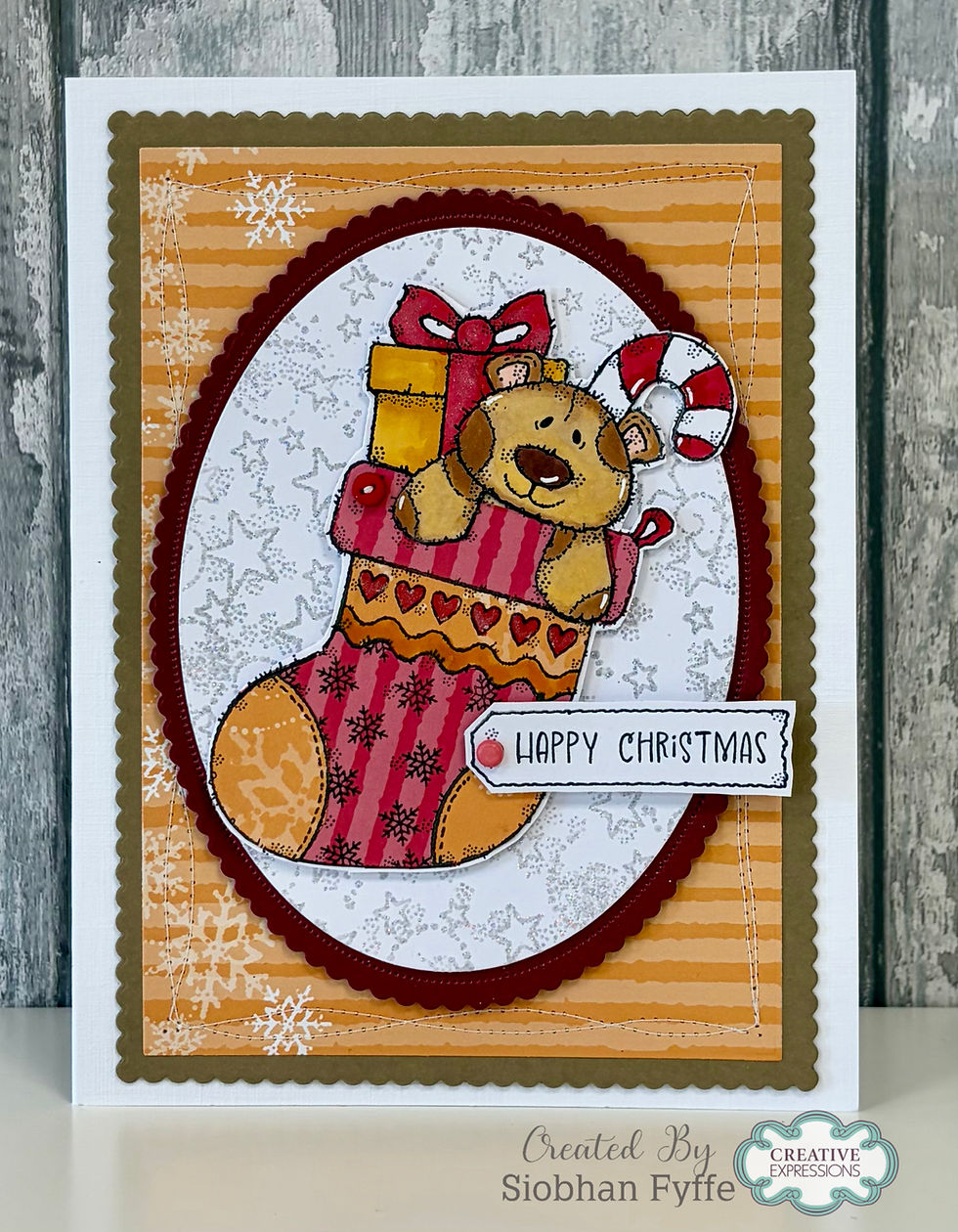 Thumbnail: Woodware Stardust A6 Clear Stamp Set By Françoise Read