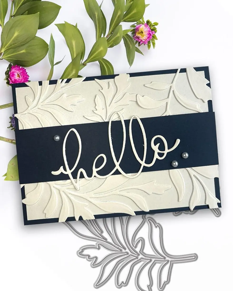 Thumbnail: Leafy Flourish Dies By Polkadoodles