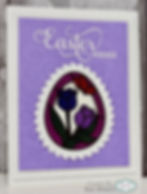 Thumbnail: Stained Glass Tulip Egg Craft Dies By Sue Wilson - Creative Expressions