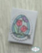 Thumbnail: Stained Glass Tulip Egg Craft Dies By Sue Wilson - Creative Expressions