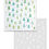 Thumbnail: Cute Christmas Trees 6 x 6" Emboss-ink Stencil By Polkadoodles