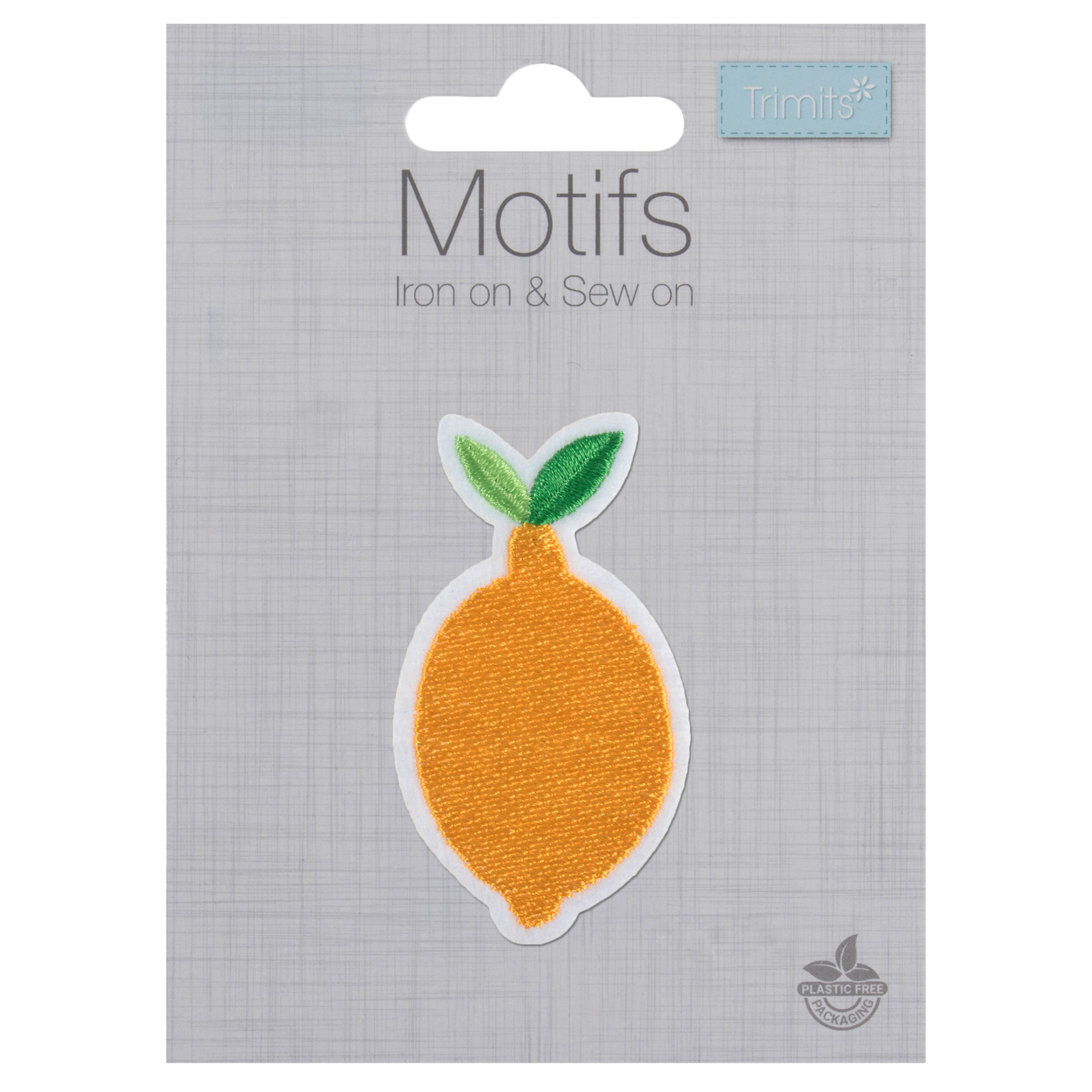Lemon Motif – Iron-On, Sew-On or Stick Patch By Trimits - Craftmania Stock Photo 1