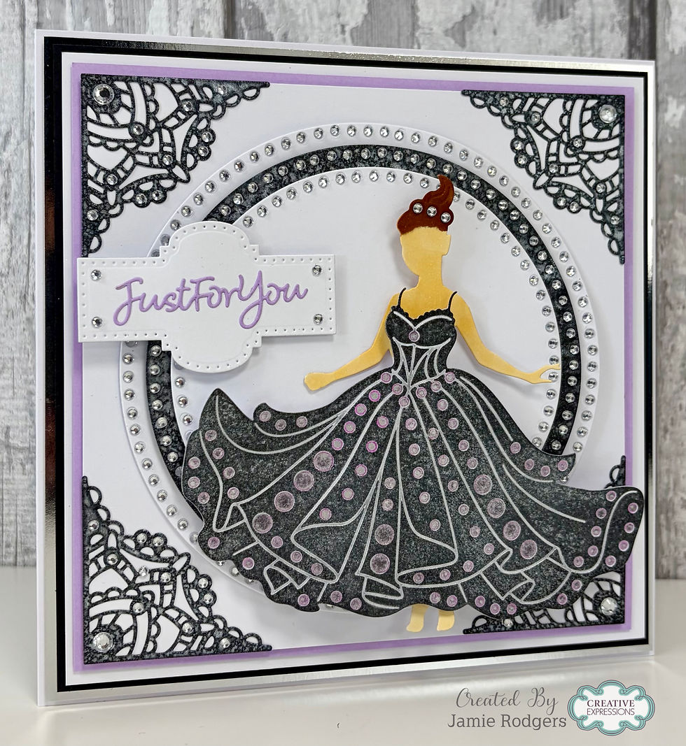 Thumbnail: Princess Dress Die - Dies To Dot Collection By Creative Expressions