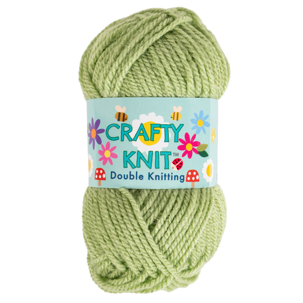Misty Green - Loweth Crafty Knit DK Yarn 25g - Craftmania Stock Photo 1