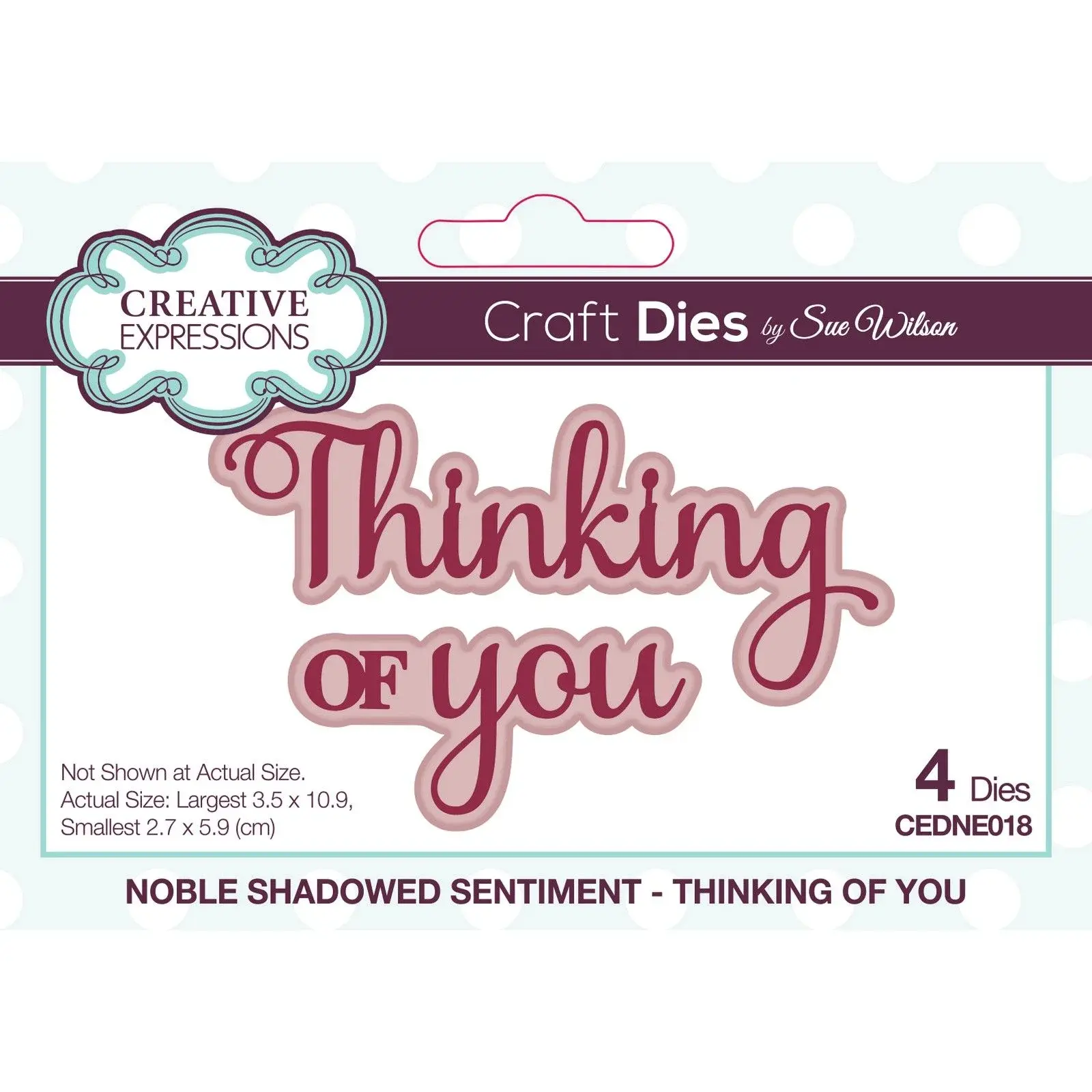 Thinking Of You - Noble Shadowed Sentiment By Sue Wilson