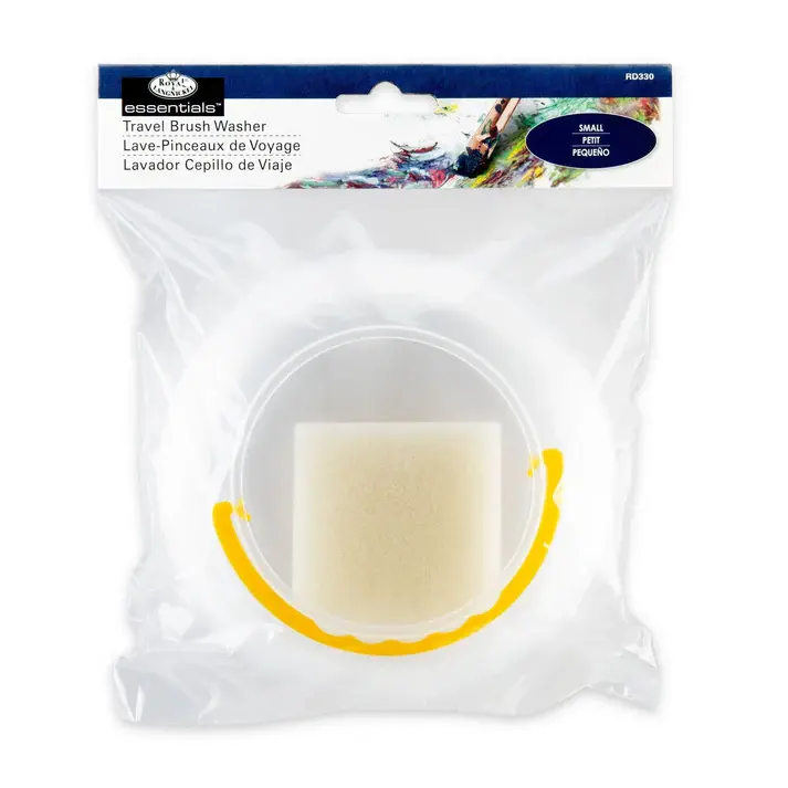 Travel Brush Washer Large By Royal & Langnickel - Craftmania Stock Photo 1