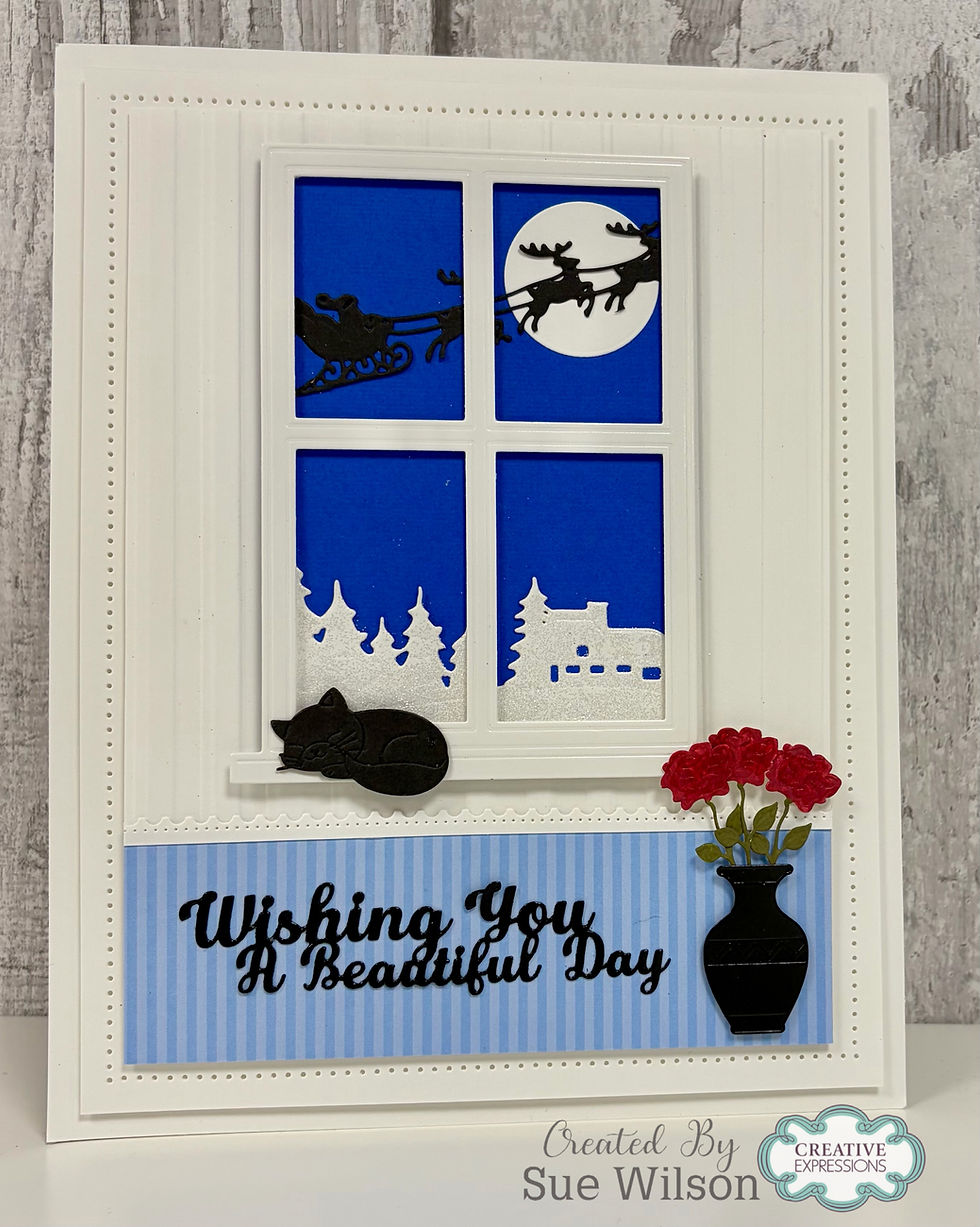 Thumbnail: Windowsill Accessories Craft Dies BySue Wilson - Creative Expressions