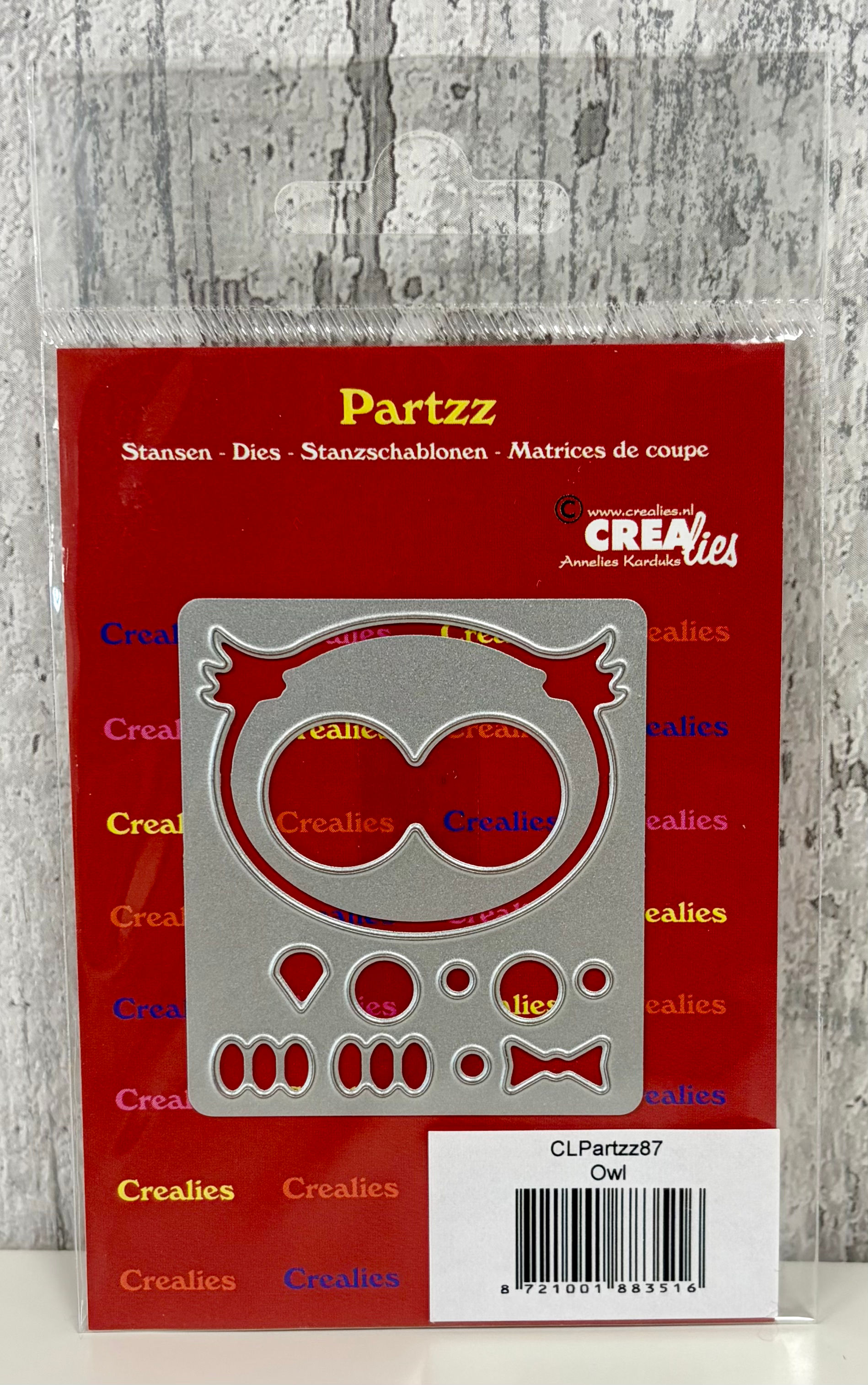 Owl Dies - Partzz By Crealies - Craftmania Stock Photo 1