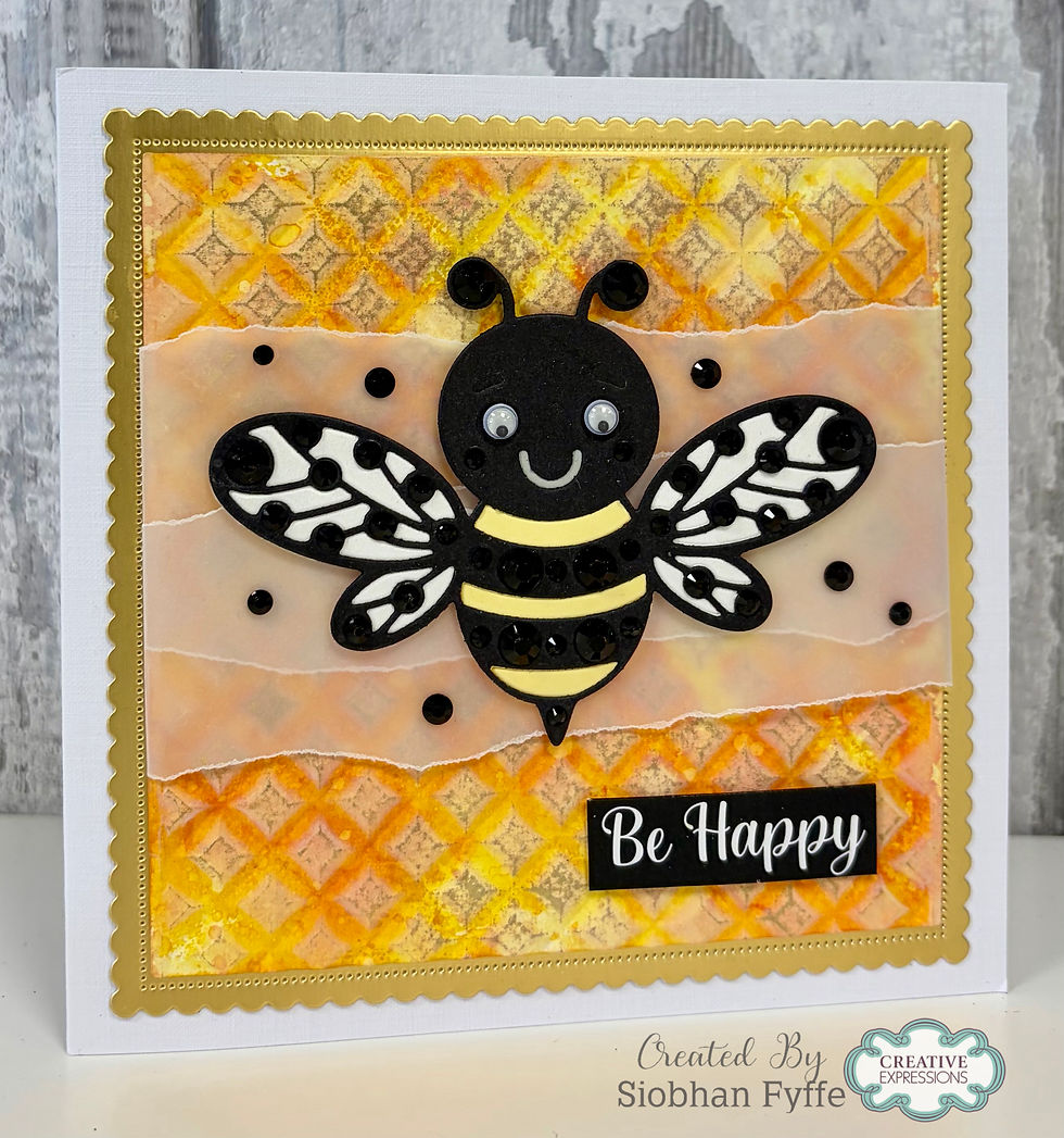 Thumbnail: Playful Bee Die - Dies To Dot Collection By Creative Expressions