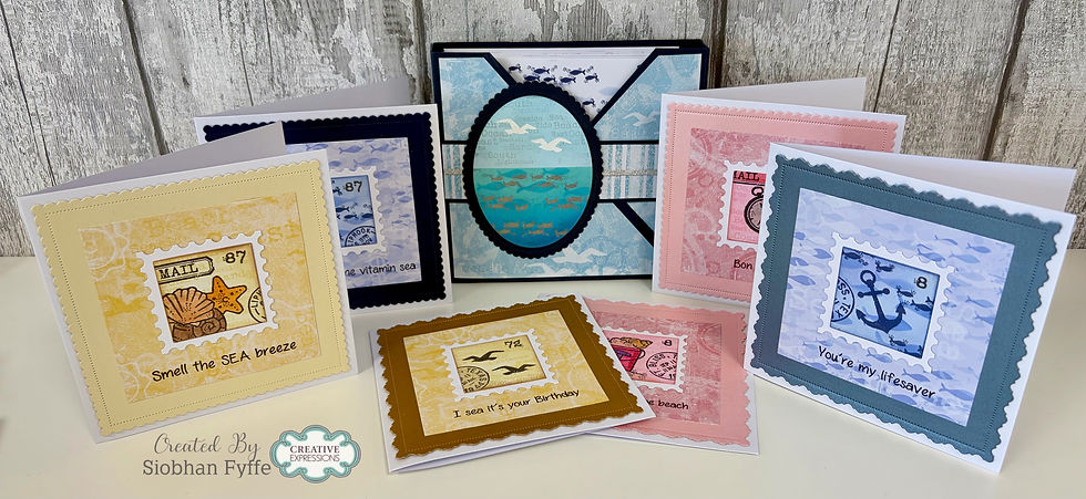 Thumbnail: Woodware By the SEASIDE 8x8"  140gsm Paper Pad By Françoise Read