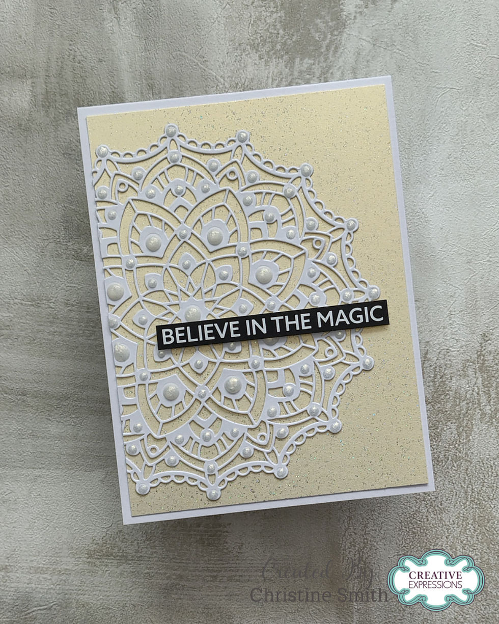Thumbnail: Mandala Background & Corners Die Set - Dies To Dot Collection By Creative Expres