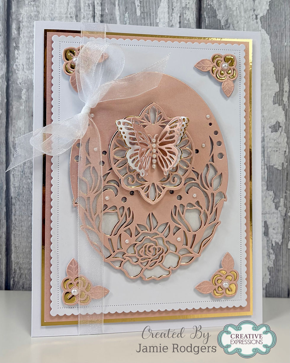 Thumbnail: Elegant Frames & Florals Collection By Sue Wilson - Craftmania Stock Photo 12