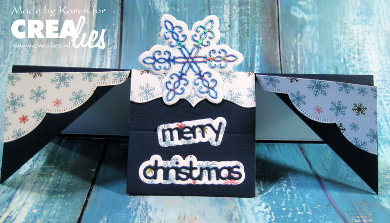 On the Edge Fluted with Little Stripes Dies - By Crealies - Craftmania Stock Photo 2