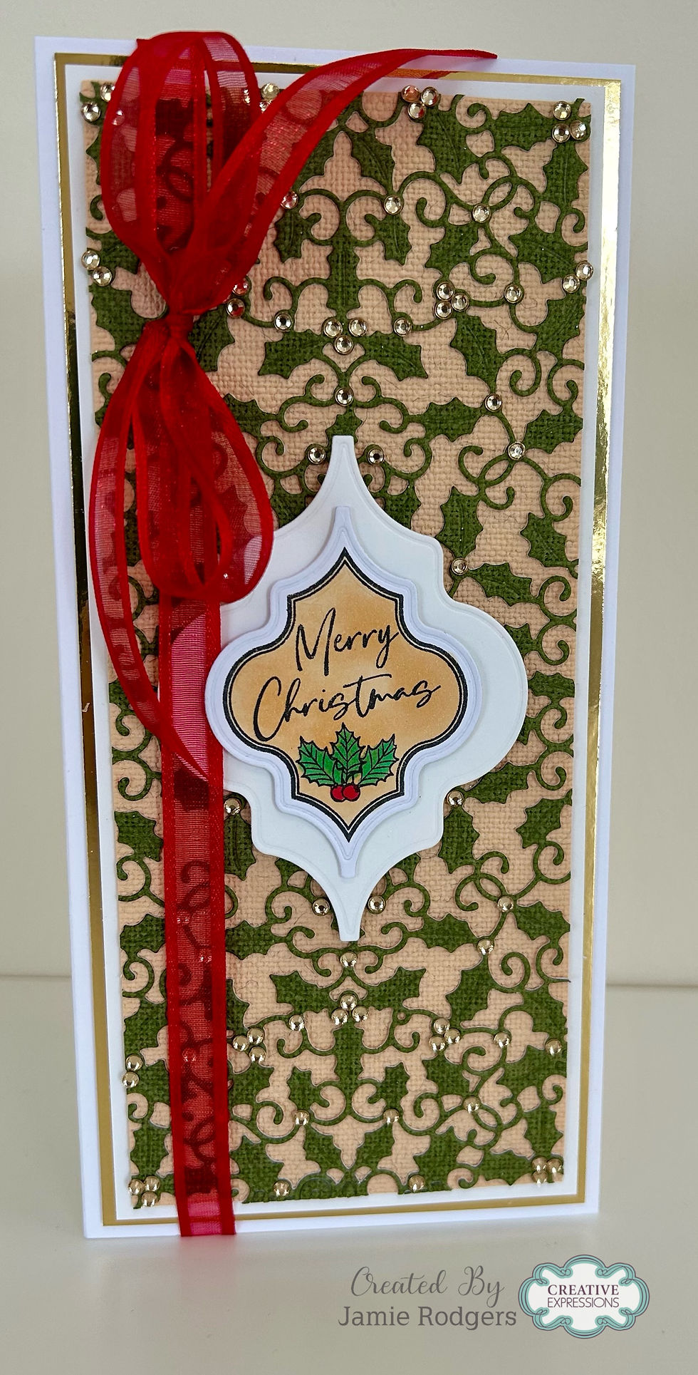 Thumbnail: Calico Linen Texture Paper 130gsm A4 10 Sheets By Jamie Rodgers Crafts