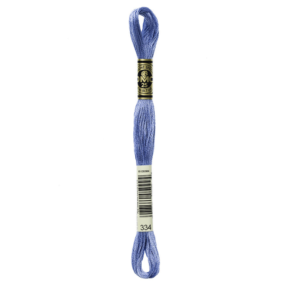 DMC334 Mouliné Stranded Cotton Embroidery Floss - Craftmania Stock Photo 1