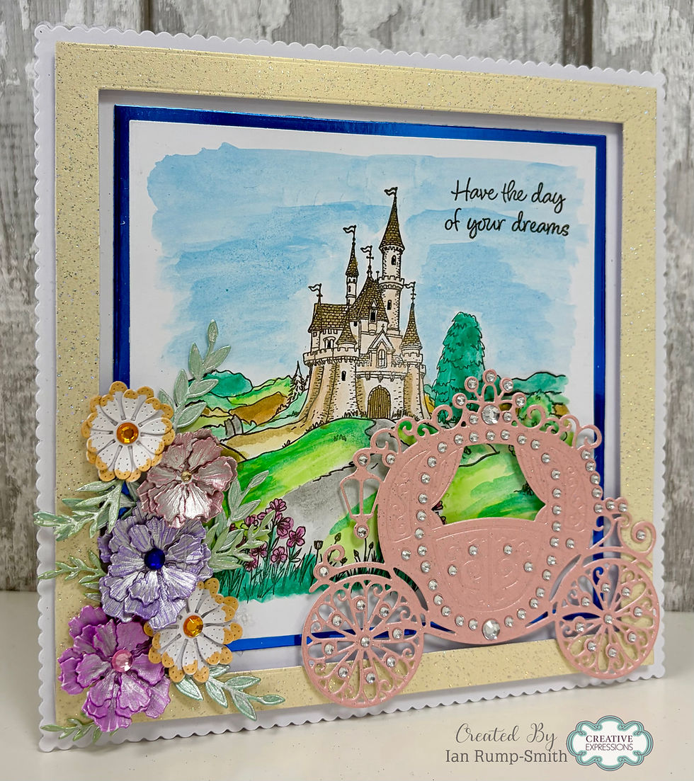 Thumbnail: Princess Carriage Die - Dies To Dot Collection By Creative Expressions