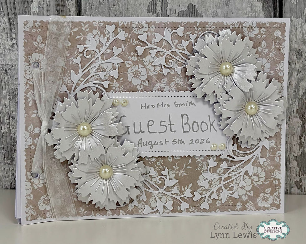 Thumbnail: Cherished Moments 8" x 8" Paper Pad – Wedding Collection By Jamie Rodgers Crafts
