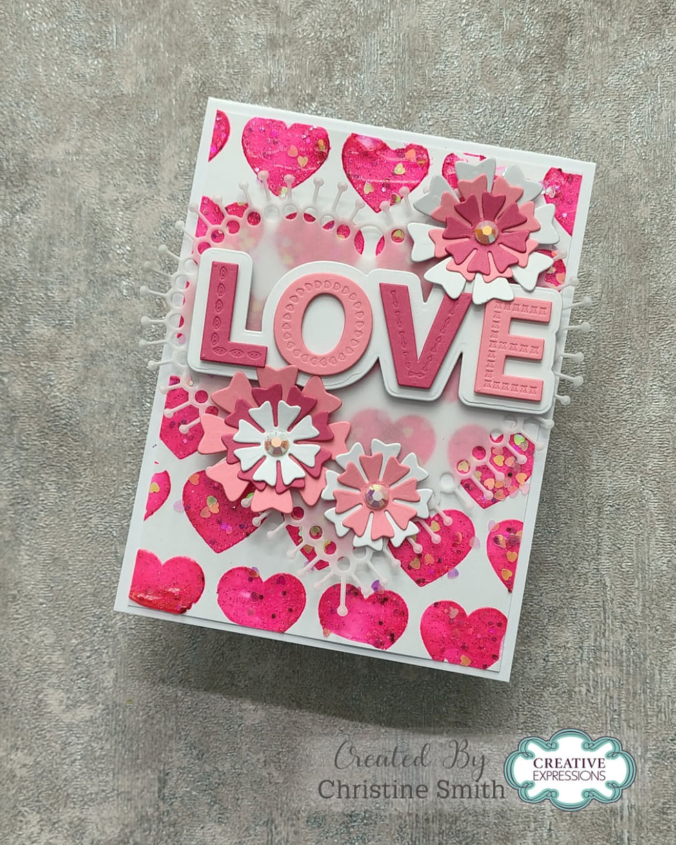 Thumbnail: LOVE – Craft Dies by Sue Wilson - Creative Expressions