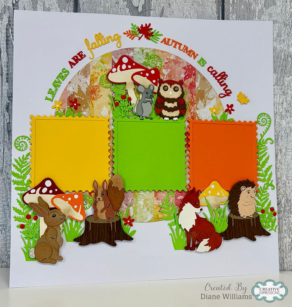 Thumbnail: Sydney the Squirrel Die Set – Woodland Collection by Sue Wilson