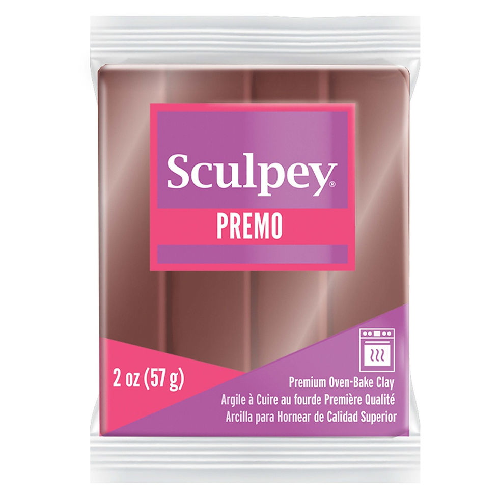 Bronze - Sculpey Premo 2oz - Craftmania Stock Photo 1