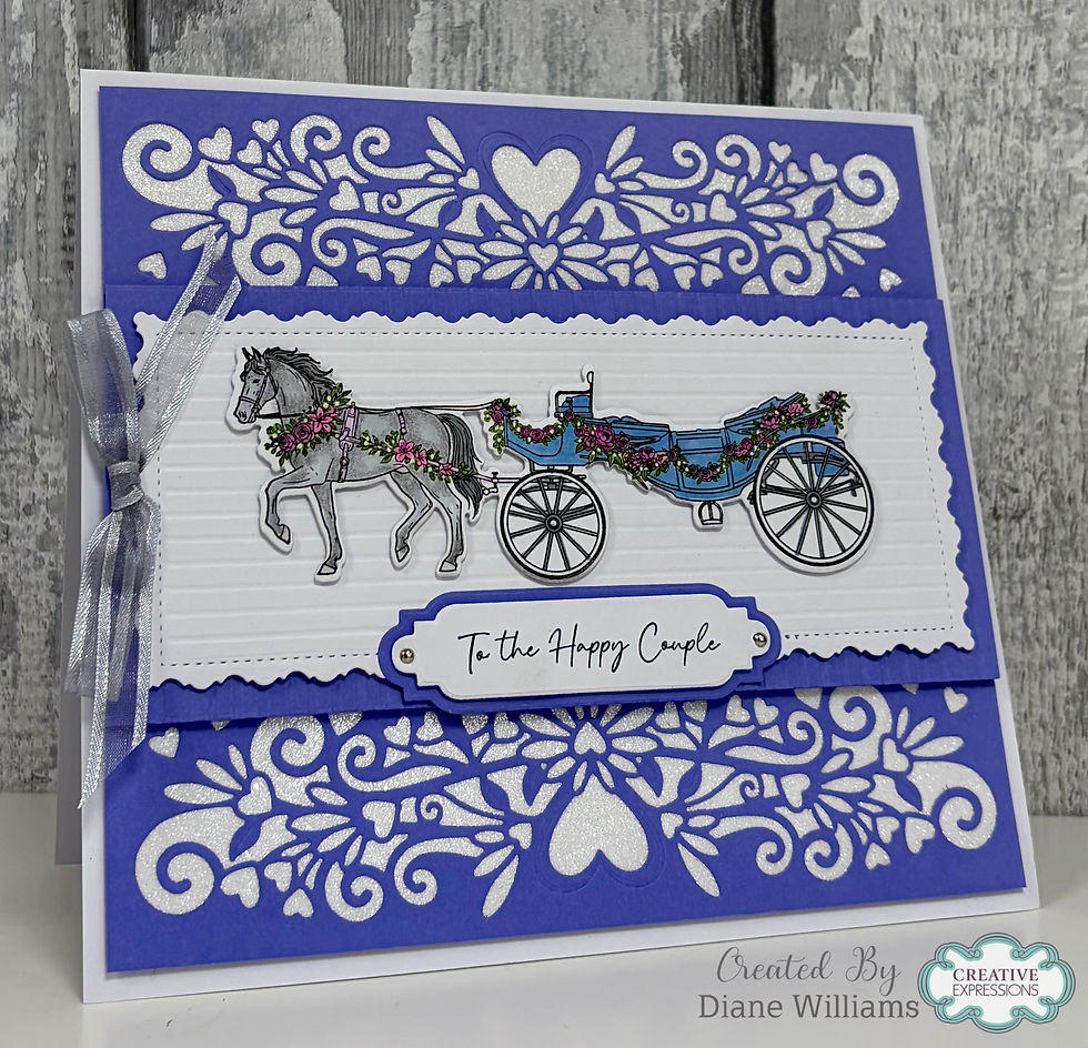 Thumbnail: Nature's Heart Border Die Set – Borders & Corners Collection By Jamie Rodgers