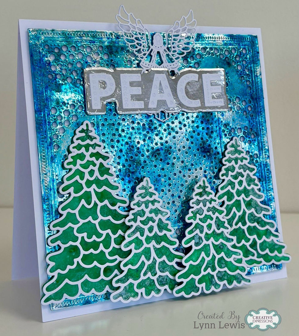 Thumbnail: Snow Covered Pine Trio - Craft Dies by Sue Wilson