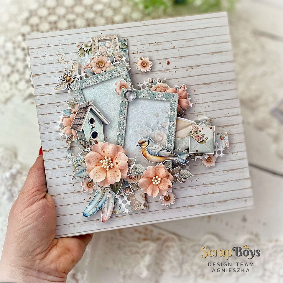 Thumbnail: Elizabeth Paper Pad - 6" x 6" (24 Sheets) By Scrap Boys