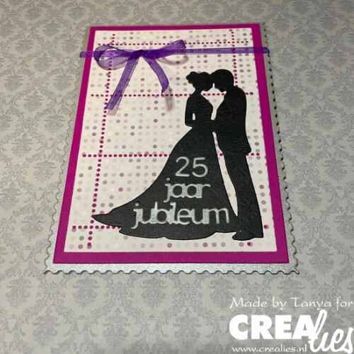 Thumbnail: Wedding Couple Dies - Silhouetzz By Crealies - Craftmania Stock Photo 4