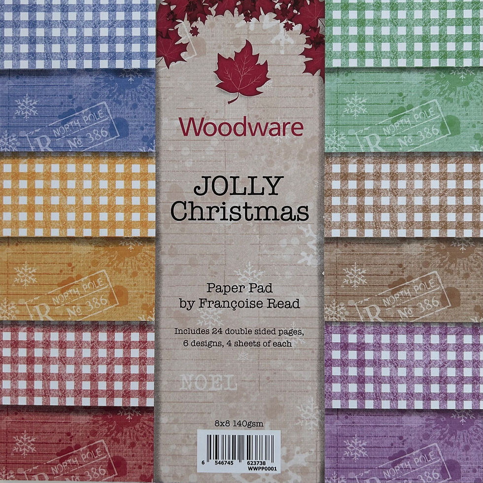Jolly Christmas Paper Pad by Francoise Read - Craftmania Stock Photo 1