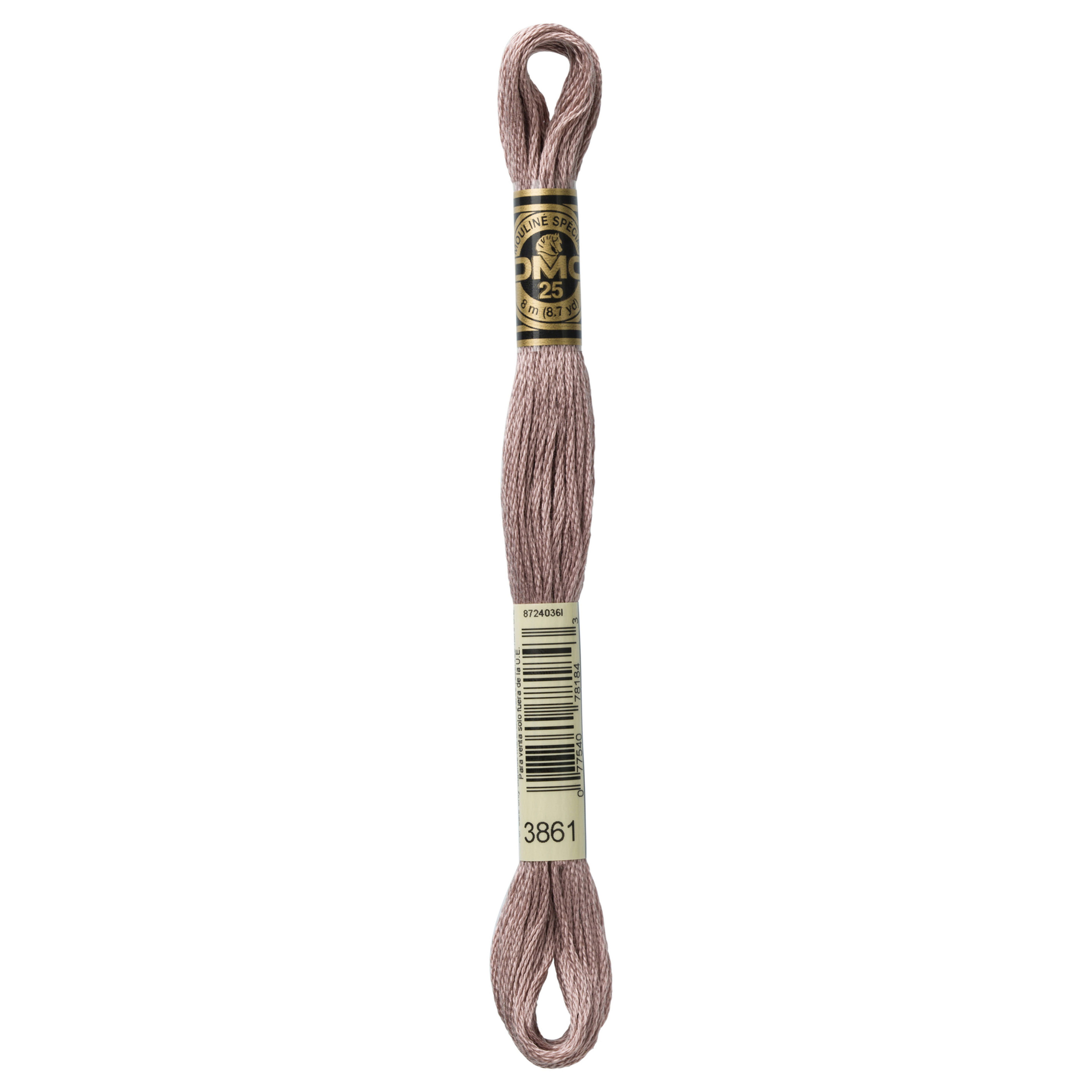 DMC3861 Mouliné Stranded Cotton Embroidery Floss - Craftmania Stock Photo 1