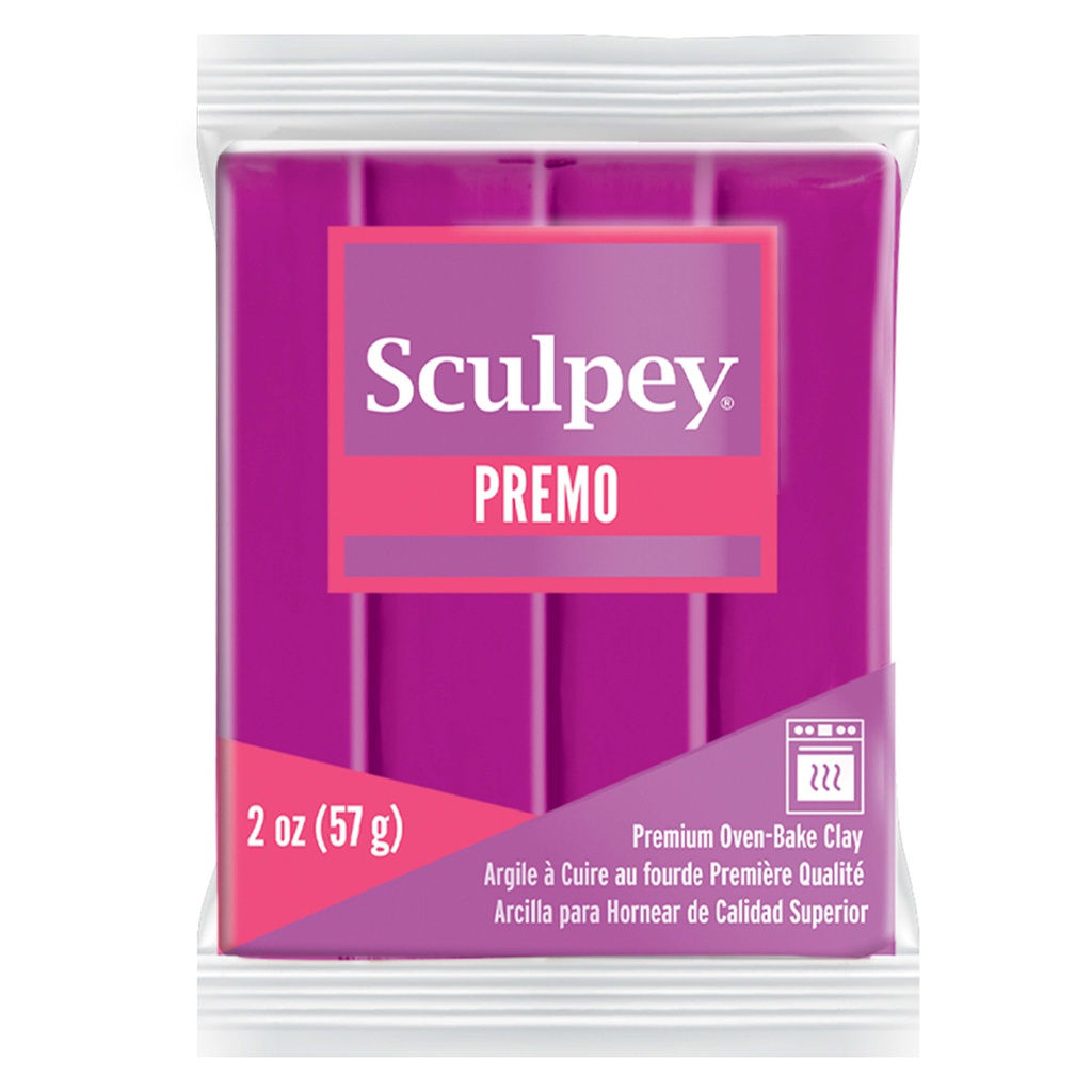 Fuchsia - Sculpey Premo 2oz - Craftmania Stock Photo 1