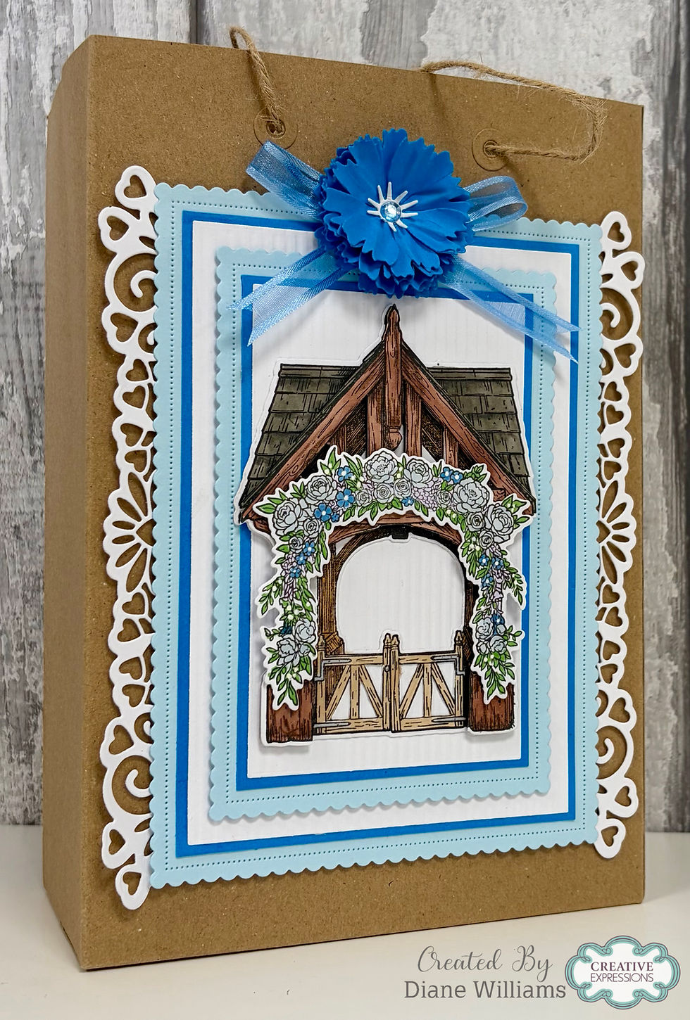Thumbnail: Church Gate DL Stamp Set – Wedding Collection By Jamie Rodgers Crafts
