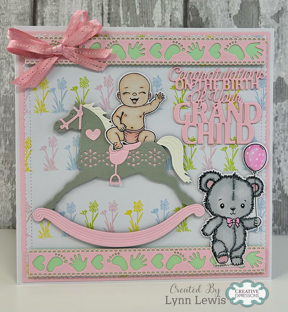 Thumbnail: Congratulations Grandchild Craft Die – Sentiment Collection By Jamie Rodgers