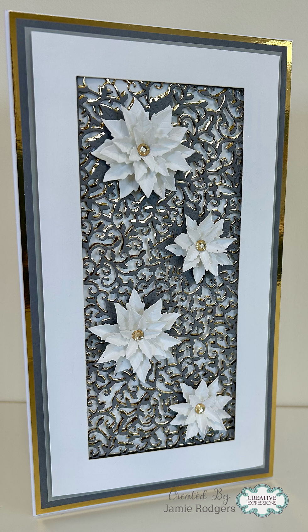 Poinsettia DL - The DL Collection By Jamie Rodgers Crafts - Craftmania Stock Photo 2