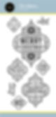Sentiments DL Clear Stamps - Tile Collection By Jamie Rodgers Crafts - Craftmania Stock Photo 1