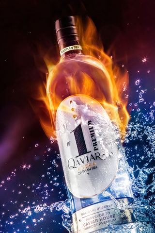 Advertising campaign for Vodka Qavjar - Lenaka Creative