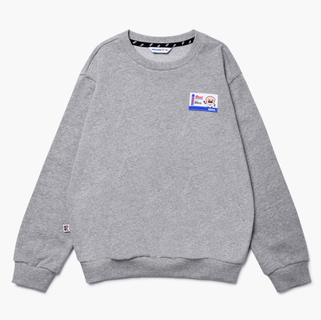 브레드이발소-학교에 간 브레드 맨투맨(라이트 멜란지 그레이).png