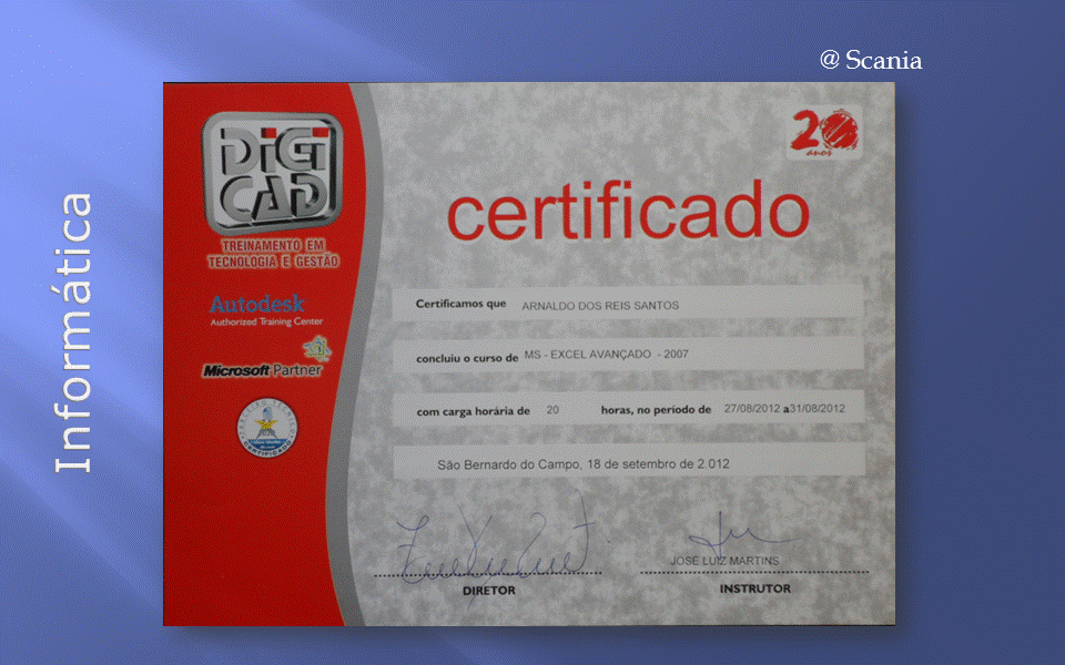 MS Excel Avançado 2007