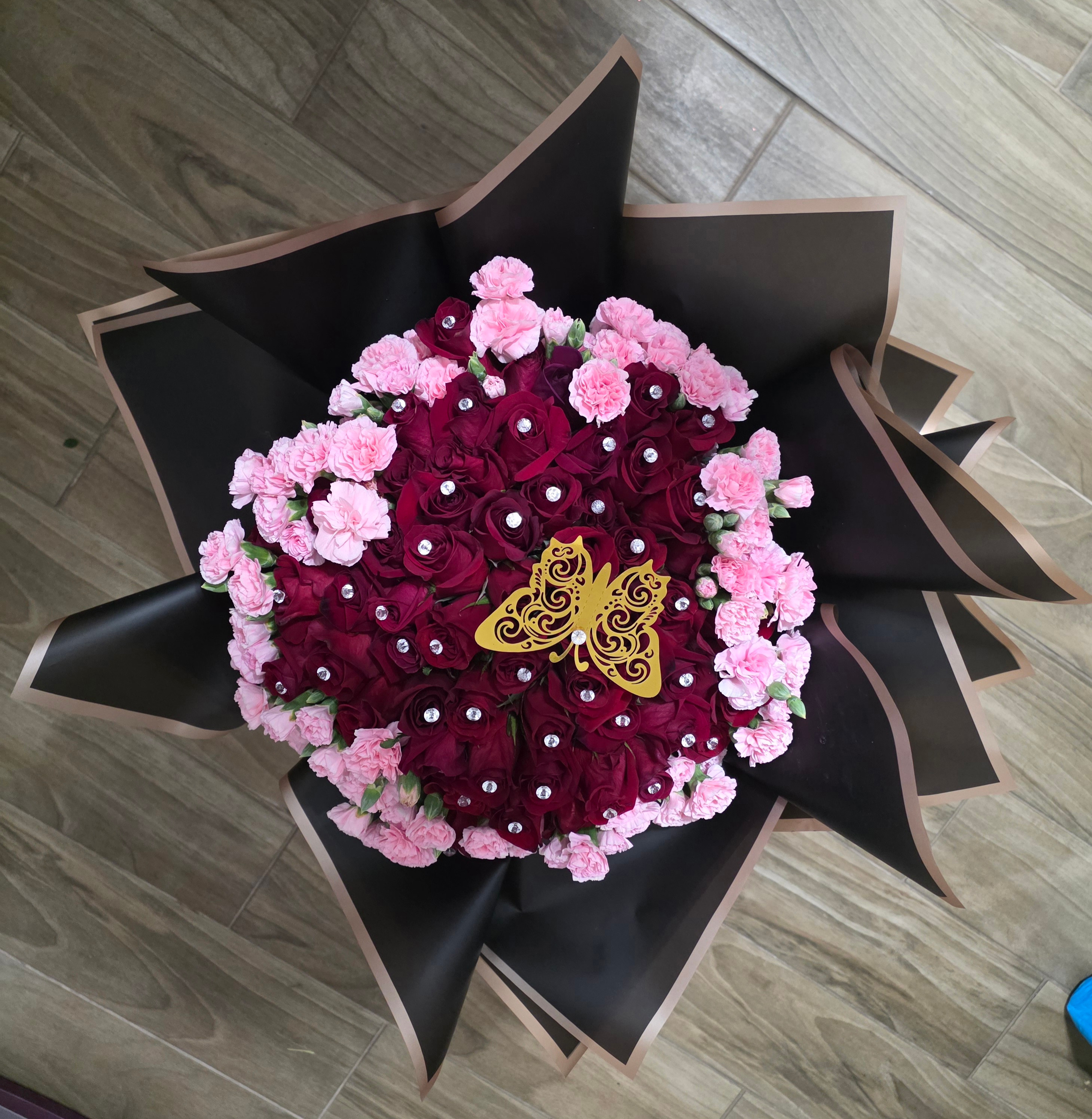 Carnation and Roses Bouquet