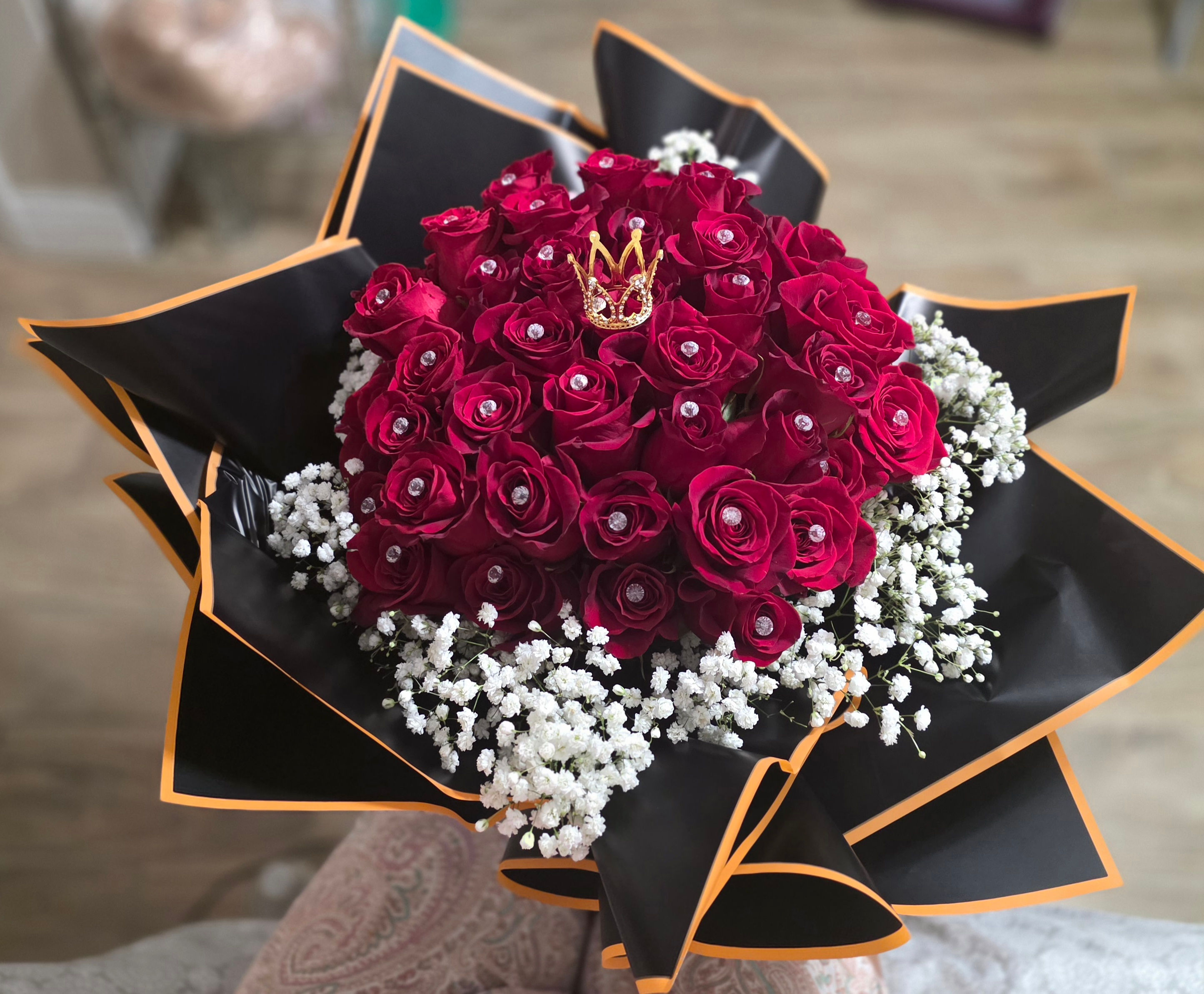 Delicate Red Roses